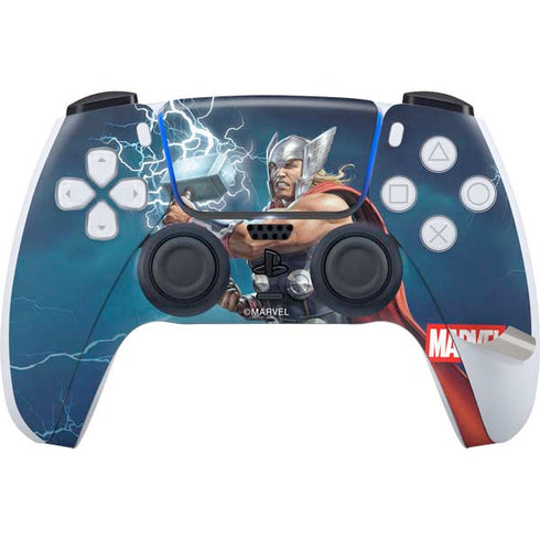 Marvel Thor Thor and Mjolnir PS5 Pro Disk Bundle  Skin